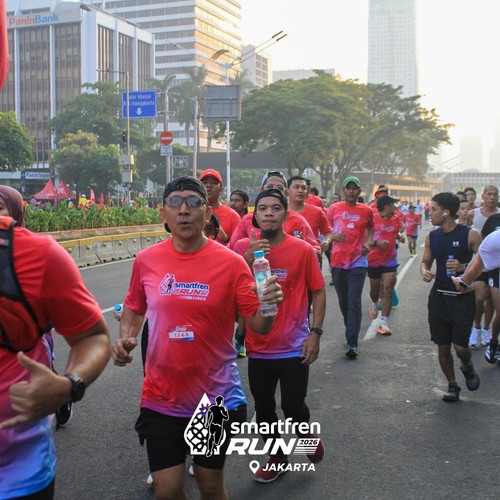Race photo from SMARTFREN RUN 2026 VIBES