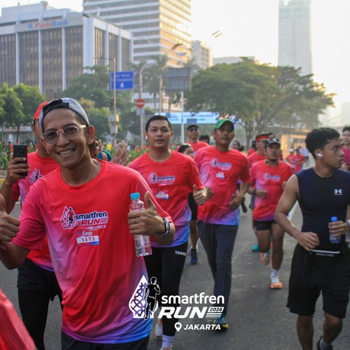 Race photo from SMARTFREN RUN 2026 VIBES