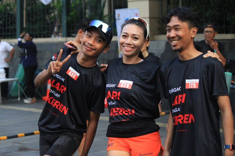 Race photo from Soft Launching Buku "Enggak Lari, Enggak Keren" & IdeaRun