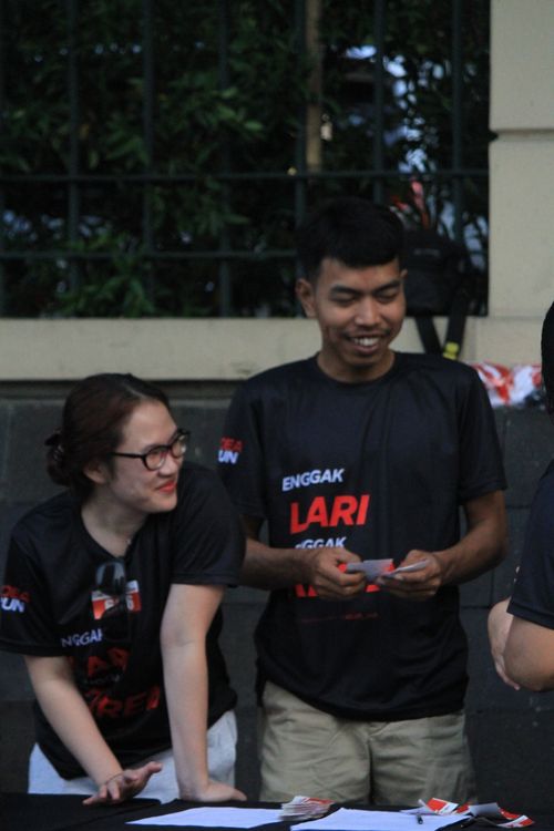 Race photo from Soft Launching Buku "Enggak Lari, Enggak Keren" & IdeaRun