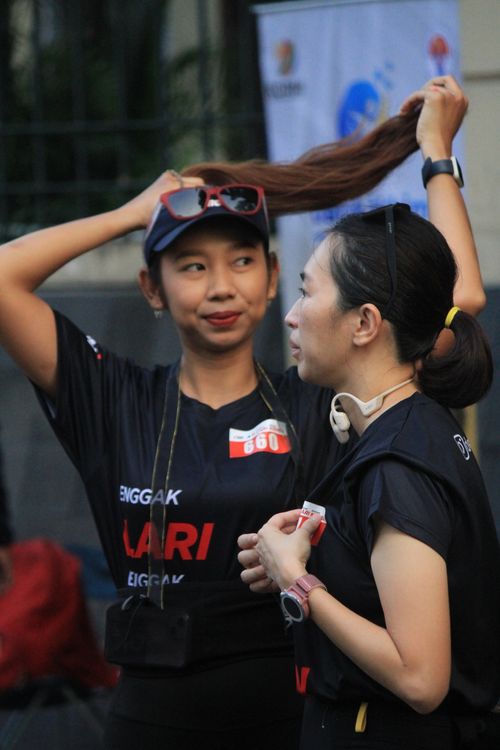 Race photo from Soft Launching Buku "Enggak Lari, Enggak Keren" & IdeaRun