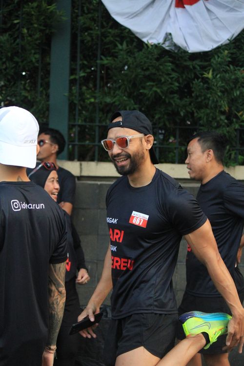 Race photo from Soft Launching Buku "Enggak Lari, Enggak Keren" & IdeaRun