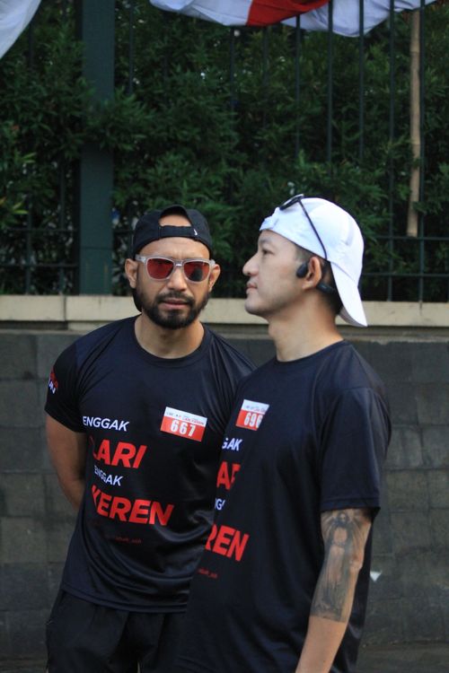 Race photo from Soft Launching Buku "Enggak Lari, Enggak Keren" & IdeaRun