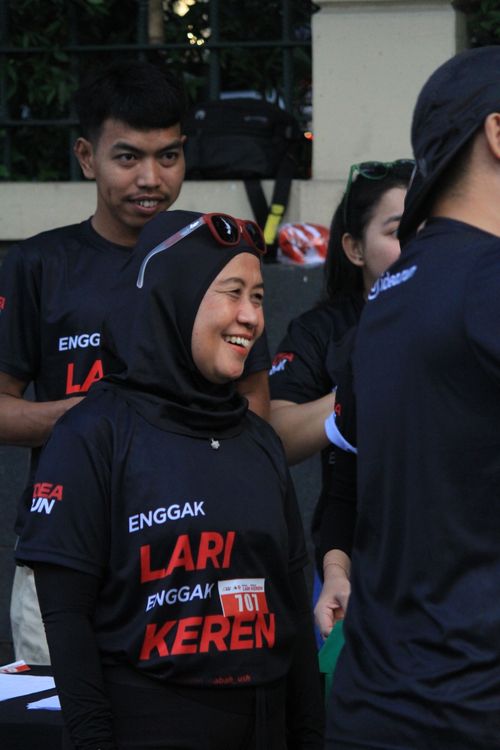 Race photo from Soft Launching Buku "Enggak Lari, Enggak Keren" & IdeaRun