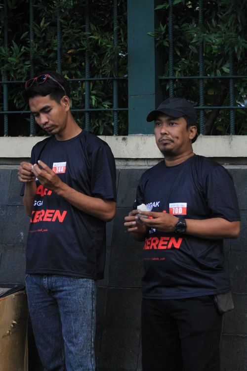 Race photo from Soft Launching Buku "Enggak Lari, Enggak Keren" & IdeaRun
