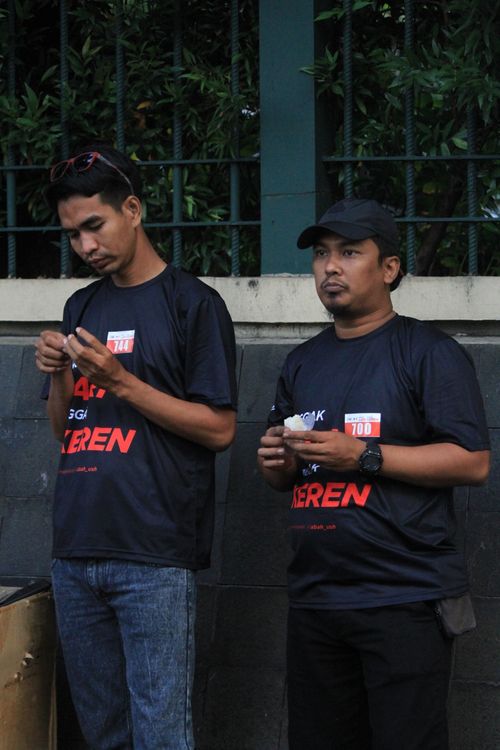 Race photo from Soft Launching Buku "Enggak Lari, Enggak Keren" & IdeaRun