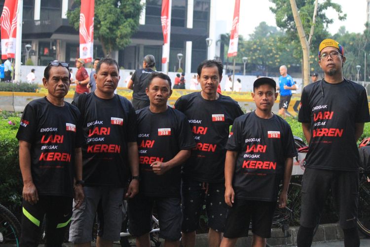 Race photo from Soft Launching Buku "Enggak Lari, Enggak Keren" & IdeaRun