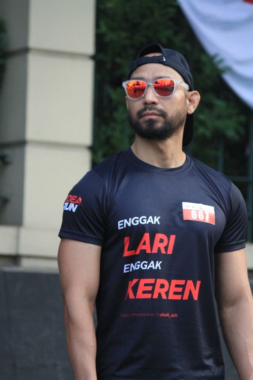 Race photo from Soft Launching Buku "Enggak Lari, Enggak Keren" & IdeaRun