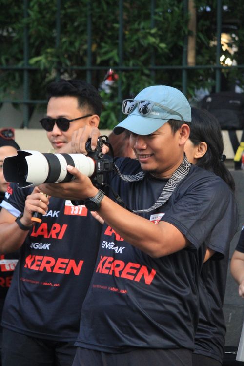 Race photo from Soft Launching Buku "Enggak Lari, Enggak Keren" & IdeaRun