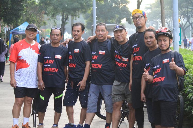 Race photo from Soft Launching Buku "Enggak Lari, Enggak Keren" & IdeaRun