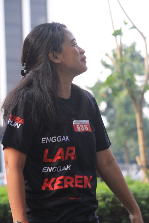 Race photo from Soft Launching Buku "Enggak Lari, Enggak Keren" & IdeaRun