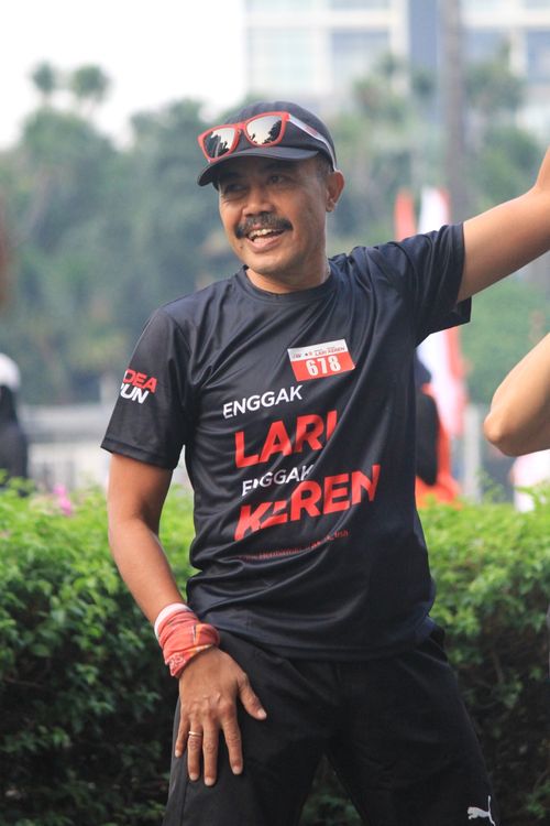 Race photo from Soft Launching Buku "Enggak Lari, Enggak Keren" & IdeaRun