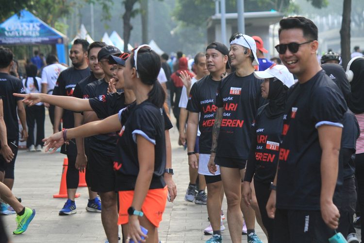 Race photo from Soft Launching Buku "Enggak Lari, Enggak Keren" & IdeaRun