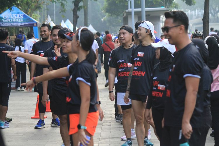 Race photo from Soft Launching Buku "Enggak Lari, Enggak Keren" & IdeaRun