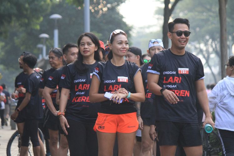 Race photo from Soft Launching Buku "Enggak Lari, Enggak Keren" & IdeaRun