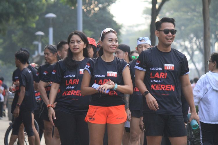 Race photo from Soft Launching Buku "Enggak Lari, Enggak Keren" & IdeaRun