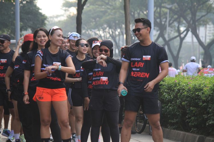 Race photo from Soft Launching Buku "Enggak Lari, Enggak Keren" & IdeaRun