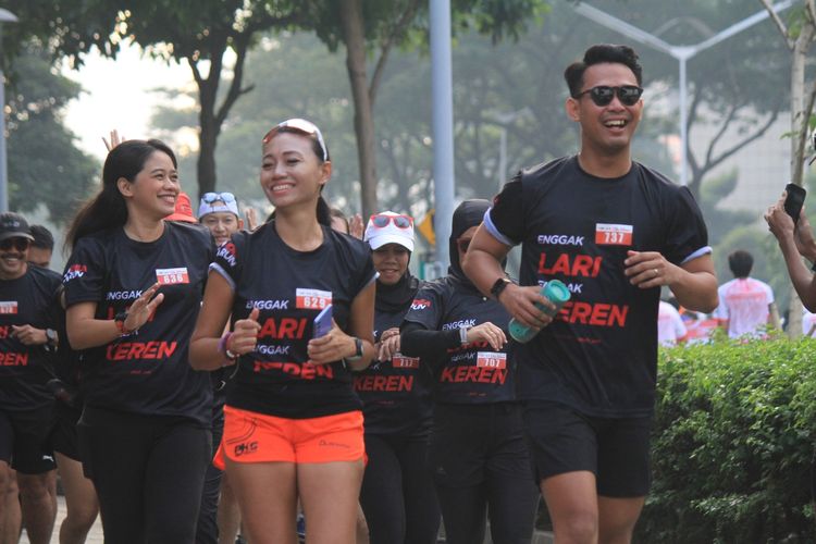 Race photo from Soft Launching Buku "Enggak Lari, Enggak Keren" & IdeaRun