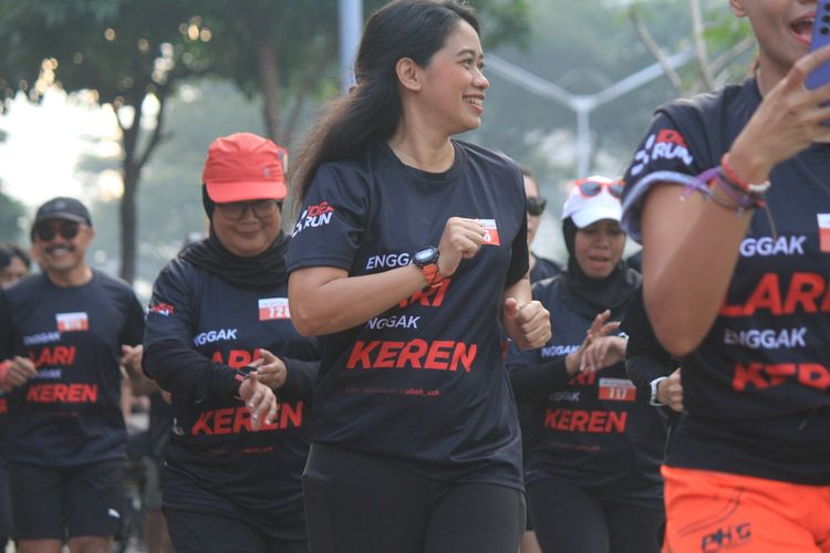 Race photo from Soft Launching Buku "Enggak Lari, Enggak Keren" & IdeaRun