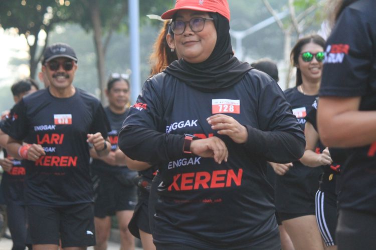 Race photo from Soft Launching Buku "Enggak Lari, Enggak Keren" & IdeaRun