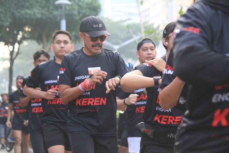 Race photo from Soft Launching Buku "Enggak Lari, Enggak Keren" & IdeaRun