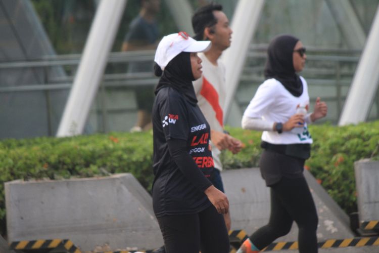 Race photo from Soft Launching Buku "Enggak Lari, Enggak Keren" & IdeaRun