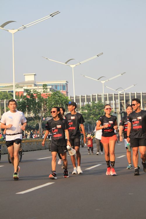 Race photo from Soft Launching Buku "Enggak Lari, Enggak Keren" & IdeaRun