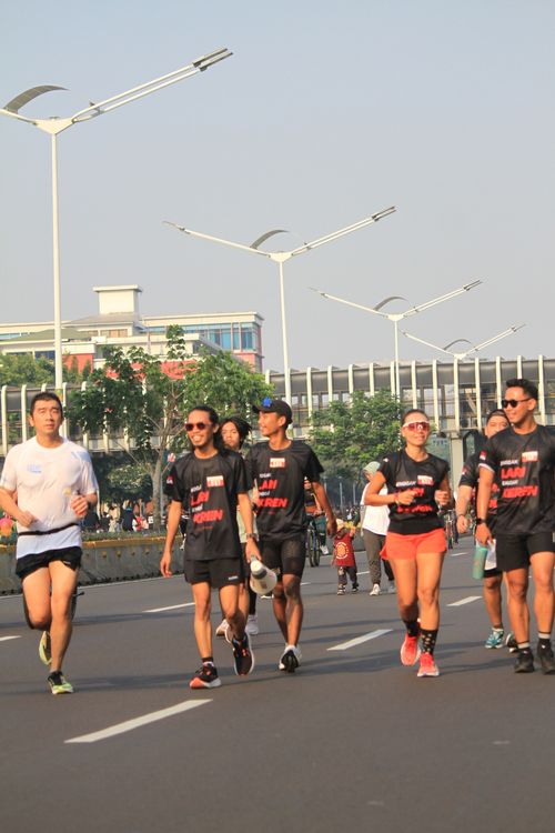 Race photo from Soft Launching Buku "Enggak Lari, Enggak Keren" & IdeaRun