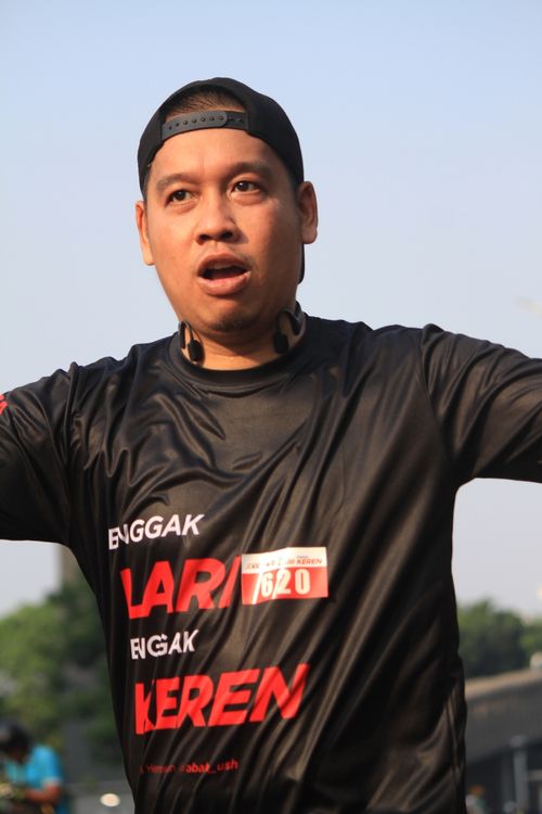 Race photo from Soft Launching Buku "Enggak Lari, Enggak Keren" & IdeaRun