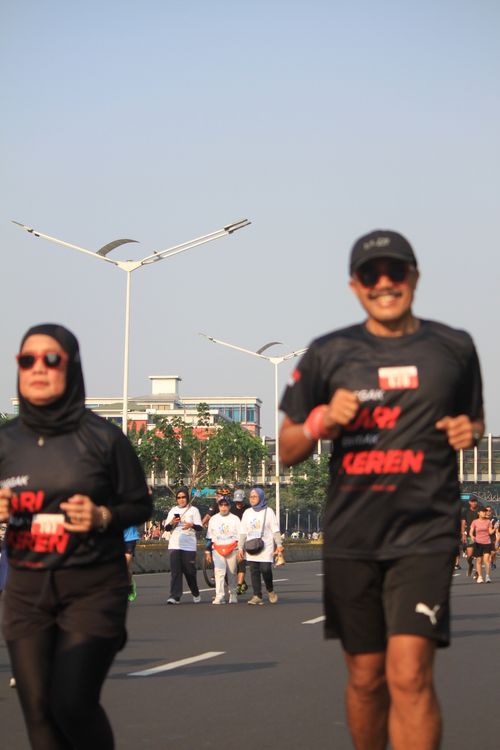 Race photo from Soft Launching Buku "Enggak Lari, Enggak Keren" & IdeaRun