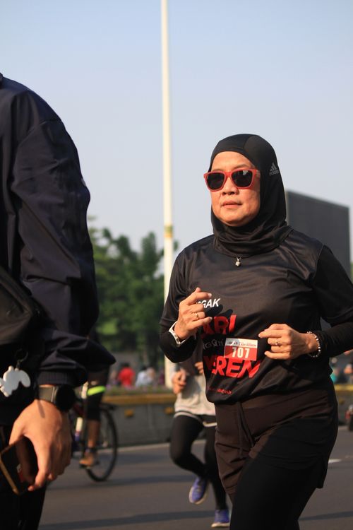 Race photo from Soft Launching Buku "Enggak Lari, Enggak Keren" & IdeaRun