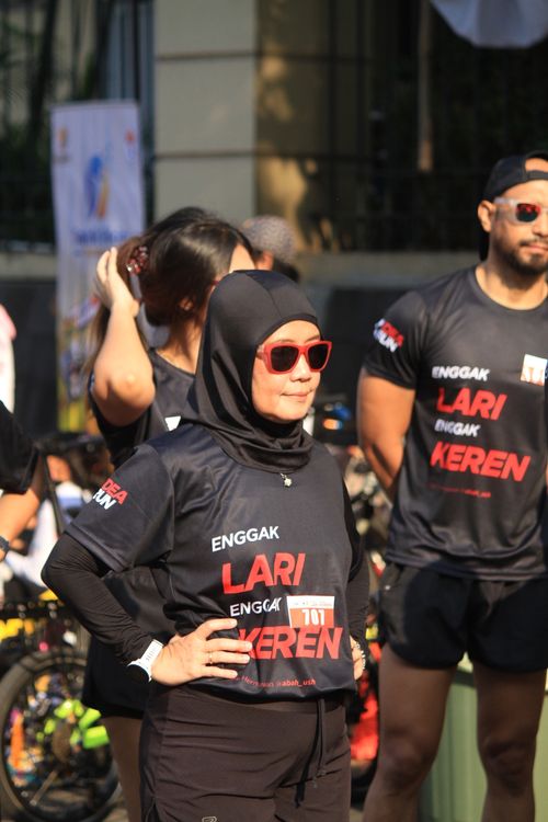Race photo from Soft Launching Buku "Enggak Lari, Enggak Keren" & IdeaRun