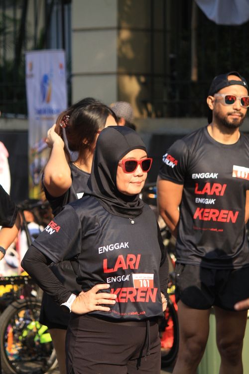 Race photo from Soft Launching Buku "Enggak Lari, Enggak Keren" & IdeaRun
