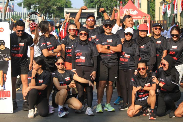 Race photo from Soft Launching Buku "Enggak Lari, Enggak Keren" & IdeaRun