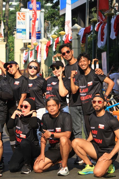 Race photo from Soft Launching Buku "Enggak Lari, Enggak Keren" & IdeaRun