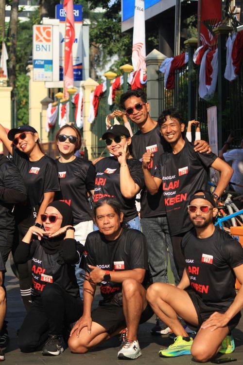 Race photo from Soft Launching Buku "Enggak Lari, Enggak Keren" & IdeaRun