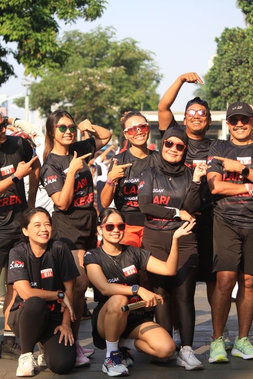 Race photo from Soft Launching Buku "Enggak Lari, Enggak Keren" & IdeaRun