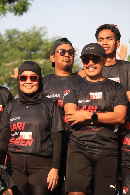 Race photo from Soft Launching Buku "Enggak Lari, Enggak Keren" & IdeaRun