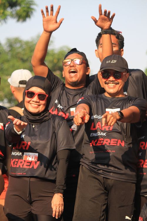 Race photo from Soft Launching Buku "Enggak Lari, Enggak Keren" & IdeaRun