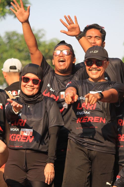Race photo from Soft Launching Buku "Enggak Lari, Enggak Keren" & IdeaRun