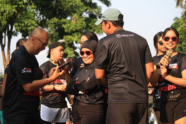 Race photo from Soft Launching Buku "Enggak Lari, Enggak Keren" & IdeaRun