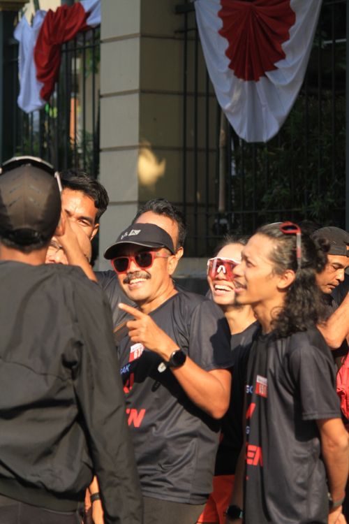 Race photo from Soft Launching Buku "Enggak Lari, Enggak Keren" & IdeaRun