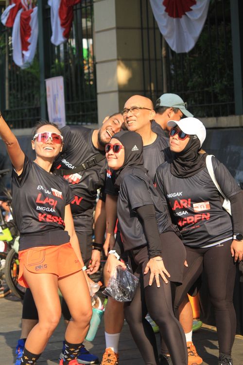 Race photo from Soft Launching Buku "Enggak Lari, Enggak Keren" & IdeaRun