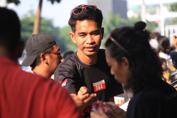 Race photo from Soft Launching Buku "Enggak Lari, Enggak Keren" & IdeaRun