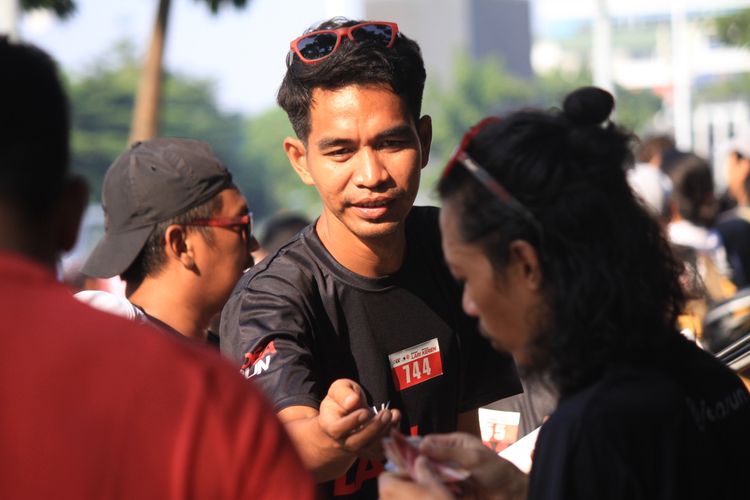 Race photo from Soft Launching Buku "Enggak Lari, Enggak Keren" & IdeaRun