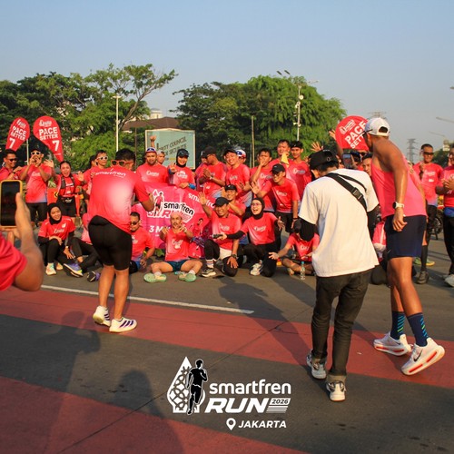 Race photo from SMARTFREN RUN 2026 VIBES
