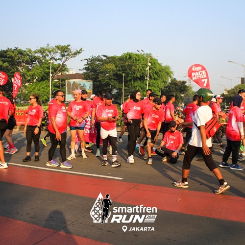Race photo from SMARTFREN RUN 2026 VIBES