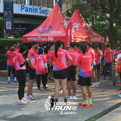 Race photo from SMARTFREN RUN 2026 VIBES