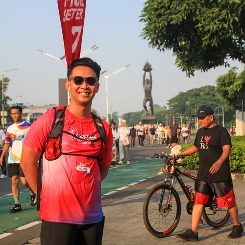 Race photo from SMARTFREN RUN 2026 VIBES