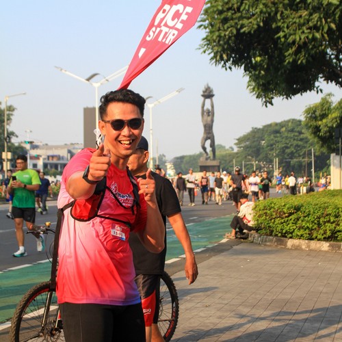 Race photo from SMARTFREN RUN 2026 VIBES